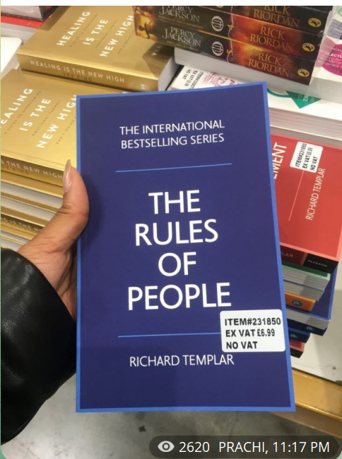 The Rules of People Free PDF Download The Rules of People by Richard Templa PDF